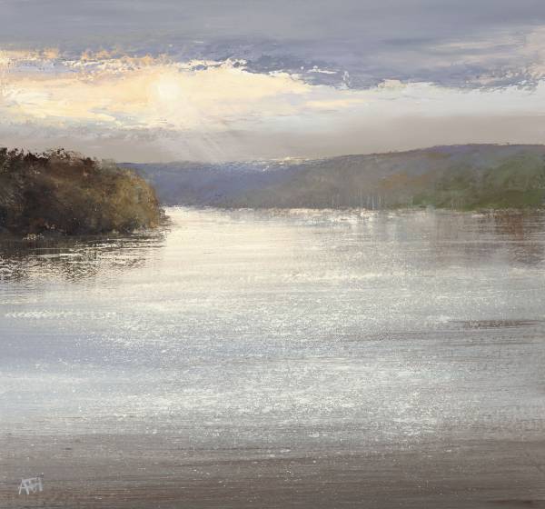 - Oil on Paper, Painting by Amanda Hoskin, measuring 21 x 23 cm (H x W) framed at 41 x 42 cm £625
